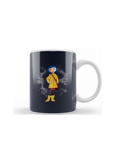 Coraline 02 Kupa Bardak Porselen Karışık