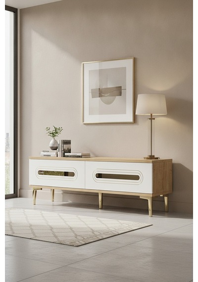 Tsa1220dbg Rany Tv Sehpası Safirmeşe-beyaz-gold 120cm Safirmeşe - Beyaz - Altın Tsa1220dbg Rany Tv Sehpası Safirmeşe-beyaz-gold 120cm Safirmeşe - Beyaz - Altın