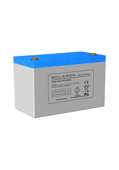 Soleron 100ah-12v Nano Karbon Jel Akü