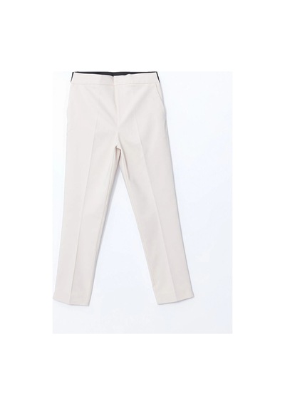 LC Waikiki Yeni Sezon Beli Lastikli Dar Fit Kadin Pantolon - S5ık82z8 Stone