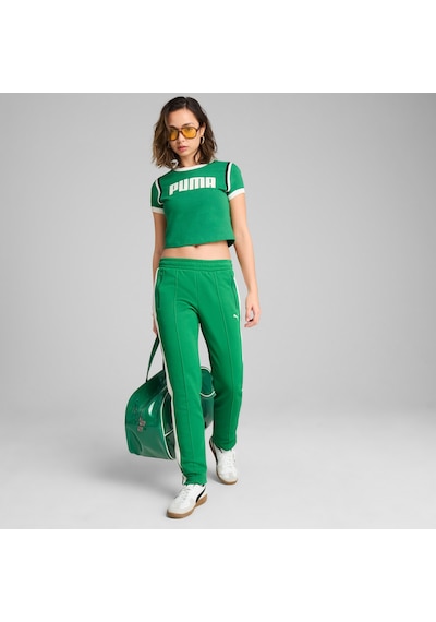Puma Future.puma.archıve Graphıc Kadın Baby Tişört 629785 86 Yeşil