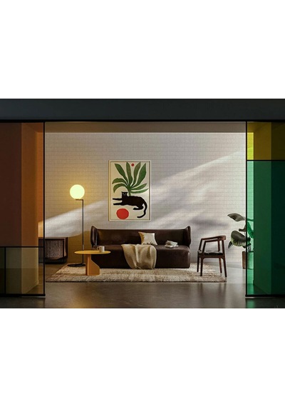 Adawall Muse Koleksiyonu- 25102-1 Beyaz Dokulu Silinebilir Nonwoven Vinil Duvar Kağıdı 1.06x15.6m, 16.5m²