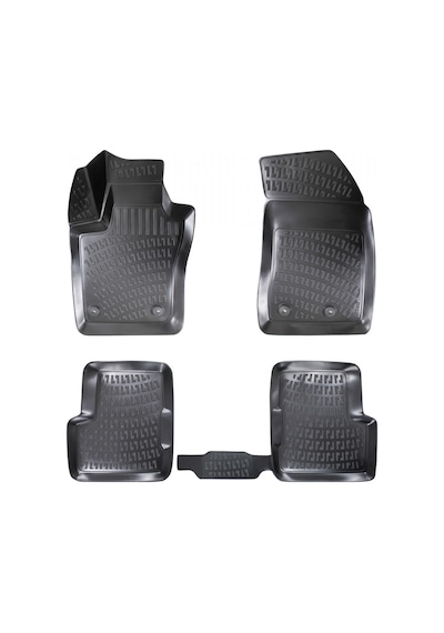 Rizline 3D Siyah Jeep Renegade 2015+ Paspas