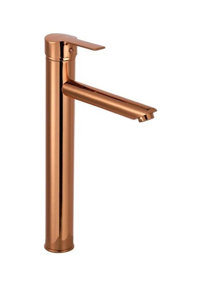 Fontana FS-1123 Çanak Tipi Lavabo Bataryası Parlak Bakır