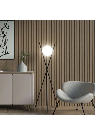 Ozark Çubuk Ayaklı Camlı Lambader 3204-w64-3ı-cz Siyah
