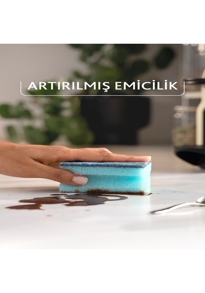 Vileda 2 Paket 3lü Pro Clean Düz Bulaşık Süngeri Vld0000000461