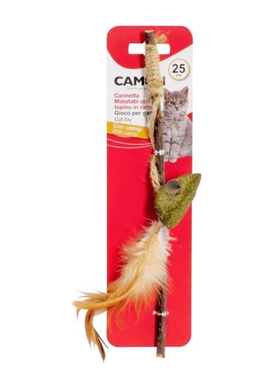 Camon Matatabili Fareli Olta Kedi Oyuncağı 25 Cm