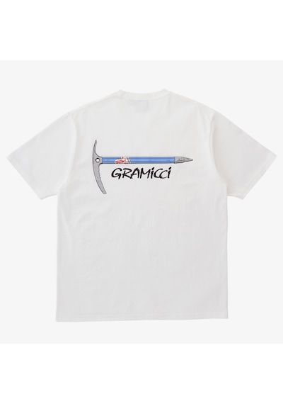 Gramicci Ice Axe Erkek Beyaz T-shirt G5fu-t083 Beyaz
