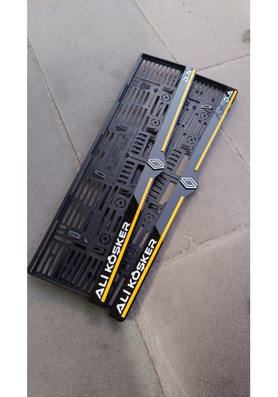 Pleksi Plakalık Renault Plakalık Renault Uyumlu Kişiye Özel Araç Plakalığı Reno Plakalık