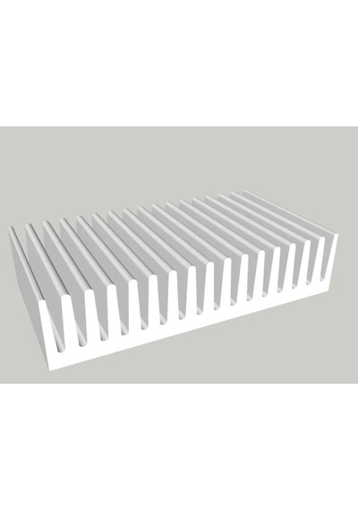 Led Soğutucu Alüminyum Led Soğutucu Power Led Soğutucu 80x15 Mm