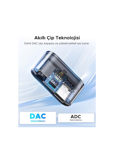 Ugreen Usb-c 3.5mm Kulaklık Jakı Ses Adaptörü Ve Şarj Cihazı Dac Tip C - Aux Kulaklık Ayırıcı, 60164 - Ugreen Usb-c 3.5mm Kulaklık Jakı Ses Adaptörü Ve Şarj Cihazı Dac Tip C - Aux Kulaklık Ayırıcı, 60164 -