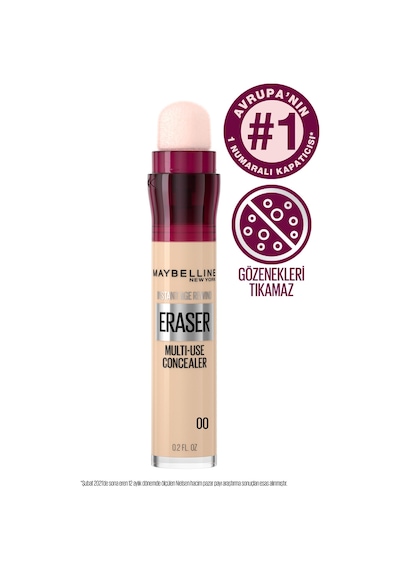 Maybelline New York Instant Eraser Kapatıcı 00 Ivory 68 ML