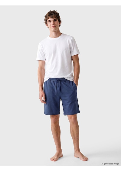 LC Waikiki Lc Waıkıkı İndigo Regular Fit Erkek Pijama Alt Şort