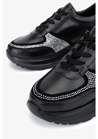 Valmenti Kadın Hakiki Deri Siyah Sneakers & Spor Ayakkabı 1107 514 Bn Ayk Sk25-26 Sıyah Siyah Valmenti Kadın Hakiki Deri Siyah Sneakers & Spor Ayakkabı 1107 514 Bn Ayk Sk25-26 Sıyah Siyah
