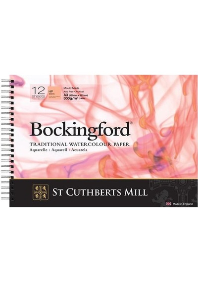 Bockingford Traditional Sulu Boya Defteri 300Gr. A3 Cm 12 Yp. Sate