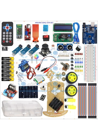 Arduino Genç Usta Profesyonel Eğitim Seti