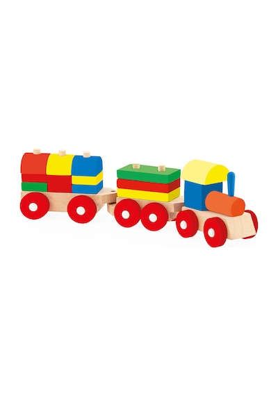 Play Wood Eğitici Ahşap Bloklu Bultak Tren 351
