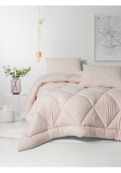 Cotton Box Softwash Çift Kişilik Yorgan Seti Pembe 180x200 Lastikli Çarşaf Pembe