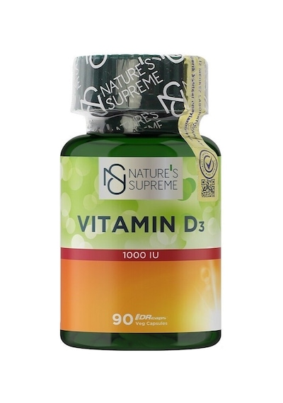 Natures Supreme Vitamin D3 1000 Iu 90 Kapsül Aromasiz