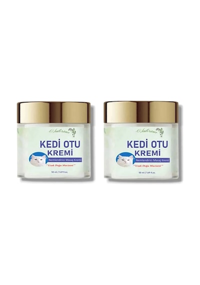 Süper Kedi Otu Kremi Uzak Doğu Muzicesi Doğal Krem 50 Ml X 2 Adet