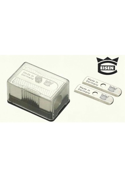Eisen Metal Kalemtraş 2 Bıçak Yedekli