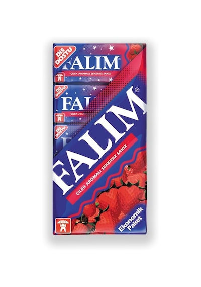 5&apos Li Çilekli Şekersiz Sakız 35 Gr