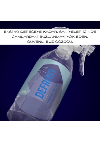 Gyeon Q²m Defrost Cam Kar Buz Çözücü Buzlanma Önleyici - 500 Ml