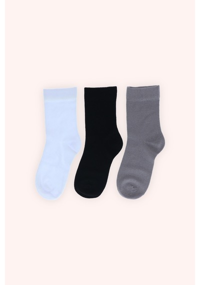 Panço Unisex Kaydırmaz Tabanlı Soket Çorap Seti renkli