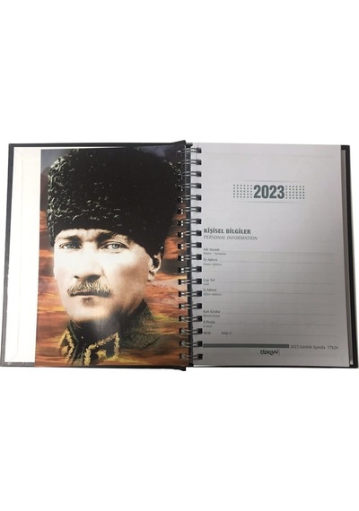 Cumhuriyetimizin 100.yılı Özel Atatürk Ajanda 17x24 Ve Duvar Takvimi Karışık
