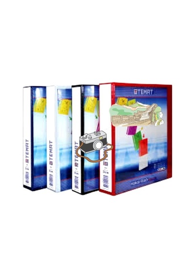 Temat Halkalı Klasr Plastik 3 Cm A4 Temat Odc2023 2 Halkalı