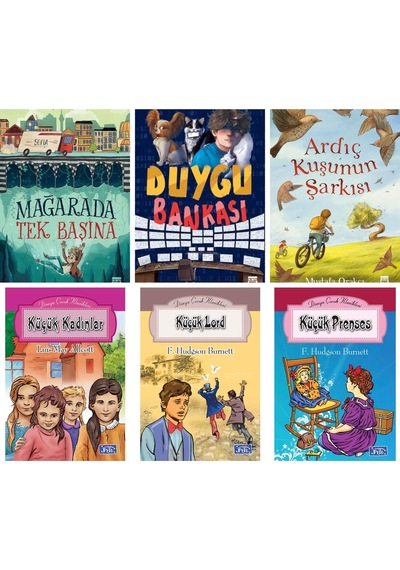 Mağarada Tek Başına,duygu Bankası,ardıç Kuşunun Şarkısı,4,5,6,7.sınıflar İçin Set