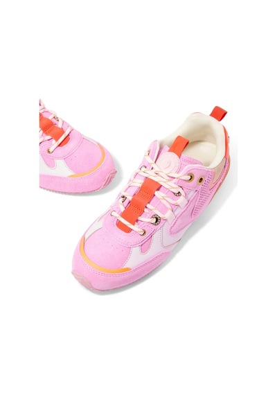 Kurt Geiger Kurt Slim Runner %100 Deri Kadın Sneaker Pembe
