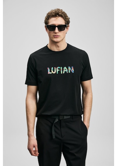 Lufian Surge Erkek T-shirt 111020317 Siyah