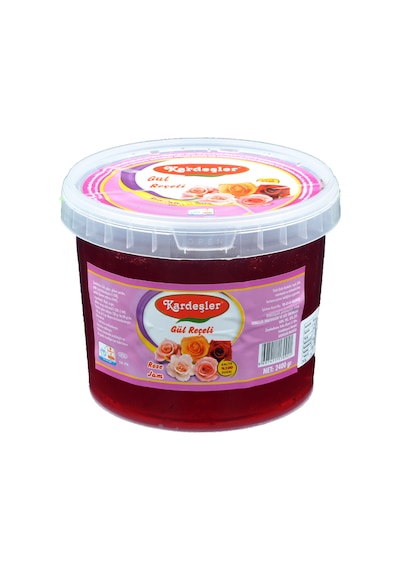 Kardeşler Şekerleme Gül Reçeli Kova 2400 G