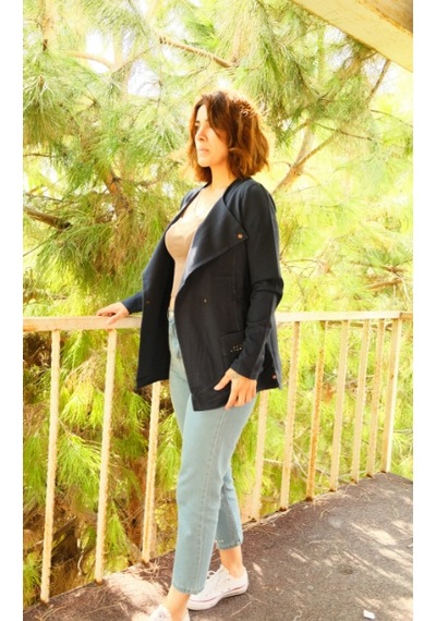Crveniruz Sweatshirt Hırka Lacivert