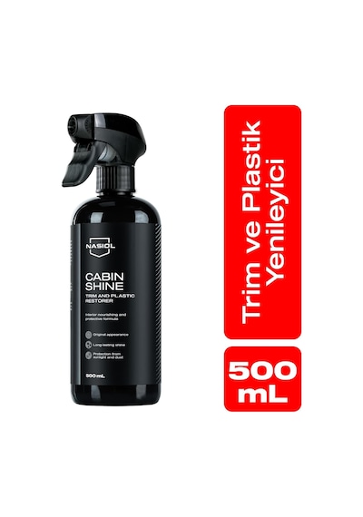 Cabinshine Araç İçi Aksesuar Ve Plastik Parlatıcı,onarıcı-500 Ml-torpido Bakım Ve Yenileme, Ara