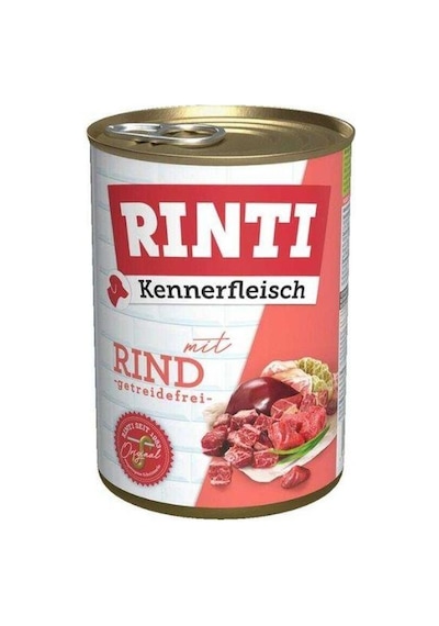 Rıntı Tahılsız Dana Etli Gurme Yetişkin Köpek Konservesi 400 Gr