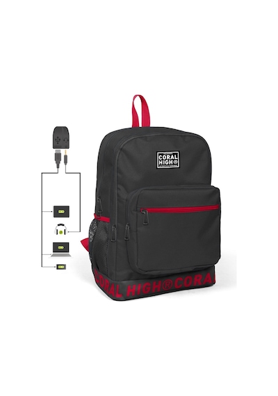 Coral High Sırt Çantası Usb+aux Soketli 24105