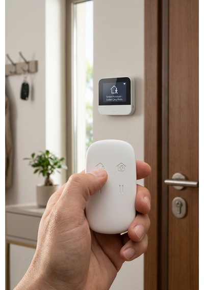 Wireless Keyfob Ax Pro Uyumlu Kablosuz Alarm Kumandası 4 Tuşlu Güvenlik Keyfob Uzaktan Kontrol