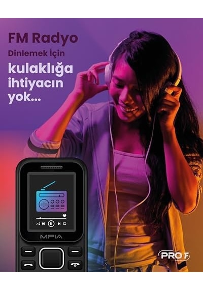 Yerli Üretim  Kamerasız Tuşlu Cep Telefonu 7 Gün Şarj Asker Yaşlı Öğrenci Telefon 2 Yıl