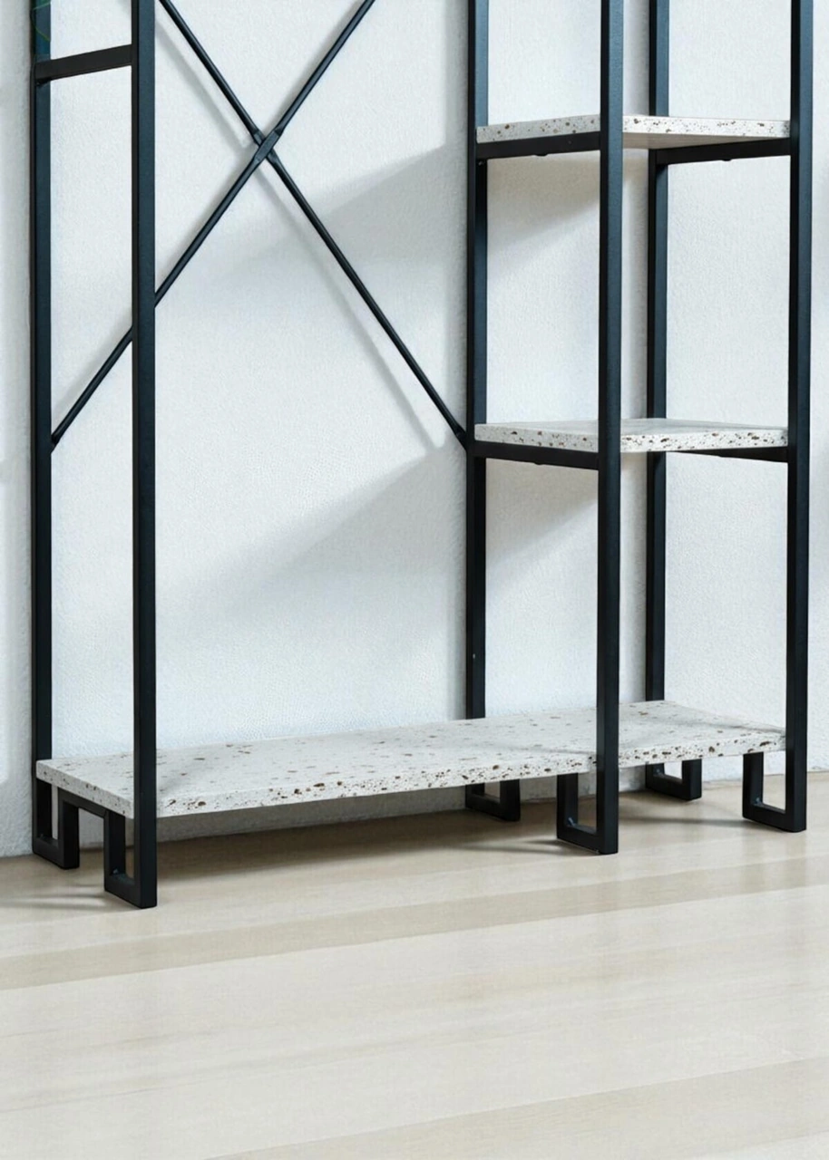 Dekoratif Metal Ayaklı Beyaz Ahşap Raflı Elbise Askılığı Ayakkabılık Çok Amaçlı Portatif Portmanto Gardırop Beyaz Dekoratif Metal Ayaklı Beyaz Ahşap Raflı Elbise Askılığı Ayakkabılık Çok Amaçlı Portatif Portmanto Gardırop Beyaz