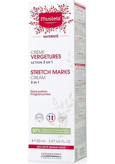 Mustela Stretch Marks Cream 3in 1 150 Ml