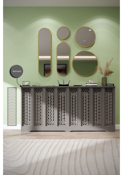 Petek Kaplama Modern Radyatör Kapatma Ünitesi Ön Panel Mdf Tasarım İç Ölçü 156 Cm Dış Ölçü 160 Cm Petek 156 Antrasit D6 Petek Kaplama Modern Radyatör Kapatma Ünitesi Ön Panel Mdf Tasarım İç Ölçü 156 Cm Dış Ölçü 160 Cm Petek 156 Antrasit D6