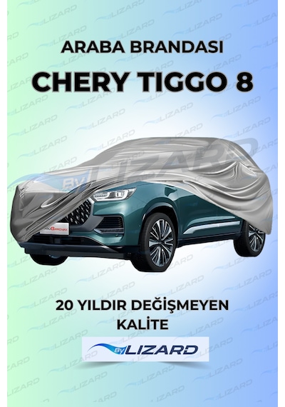 Chery Tiggo 8 Uyumlu Lüks Araba Brandası Miflonlu Branda Oto Çadır Örtü