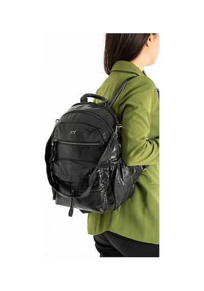Baginn Y.s.deri Kadın Sırt Çantası Fonksiyonel Kullanım Omuz Çapraz Askılı Bayan Sırt Çantası 35 25 Cm 001
