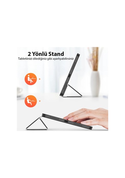 Dux Ducis Apple Uyumlu iPad 10.9 2022 Kılıf Domo Series Kalem Bölmeli Mıknatıslı Standlı K - Hs08377049-8 Siyah Arka Kapak Dux Ducis Apple Uyumlu iPad 10.9 2022 Kılıf Domo Series Kalem Bölmeli Mıknatıslı Standlı K - Hs08377049-8 Siyah Arka Kapak