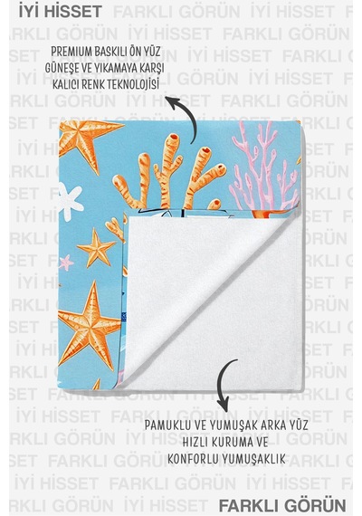 Deniz Temalı Yelken Ve Fener Çocuk Plaj Havlusu-marine Mavi Mercanlı Hızlı Kuruyan Mikrofiber Havlu Gölgeli Papatya Deniz Temalı Yelken Ve Fener Çocuk Plaj Havlusu-marine Mavi Mercanlı Hızlı Kuruyan Mikrofiber Havlu Gölgeli Papatya