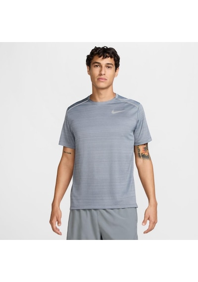 Nike Dri-fıt Miler Erkek Koşu Gri Tişört