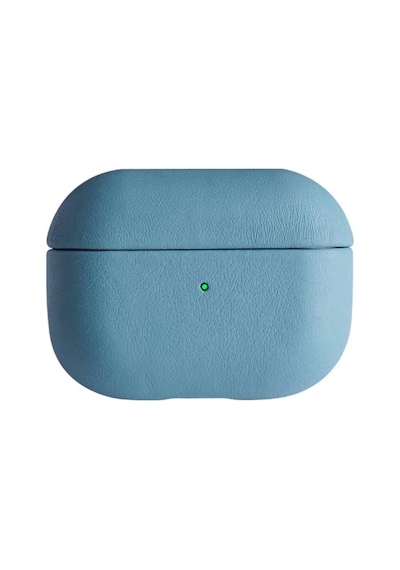 Newface Apple Airpods Uyumlu 3 3.nesil 405 Deri Kılıf - Sierra Blue Diğer