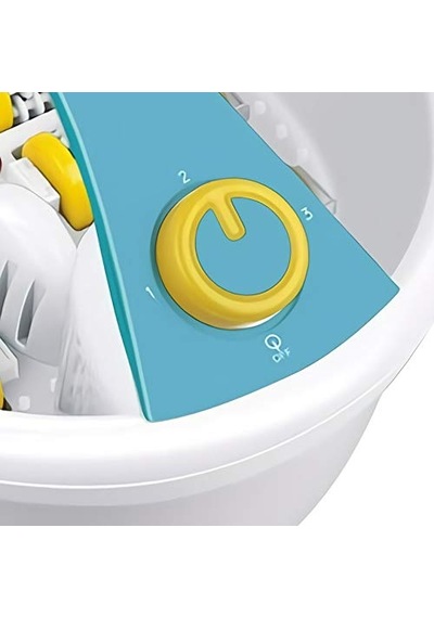 Mpm Mms-03 Sulu Ayak Masajı, Kabarcık Ve Titreşim Masajı, Sıcaklık Koruması, Kızılötesi, Tuz Kabı, 90w, Beyaz